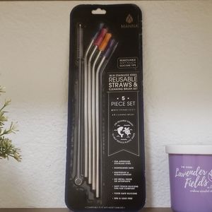 Reusable straws